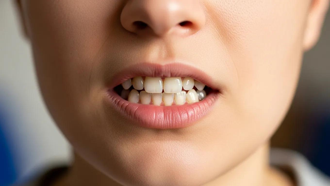 Close-up of a person articulating Spanish vowel sounds